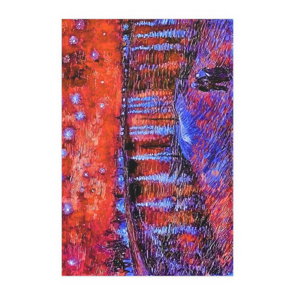 Rhone Orange - Silk Poster