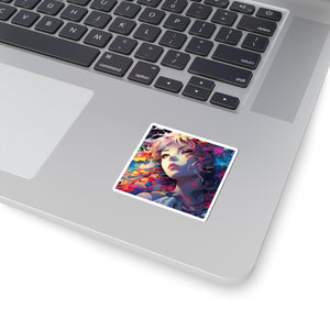 My Echoing Mind - Vinyl Square Sticker