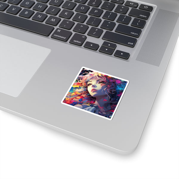 My Echoing Mind - Vinyl Square Sticker