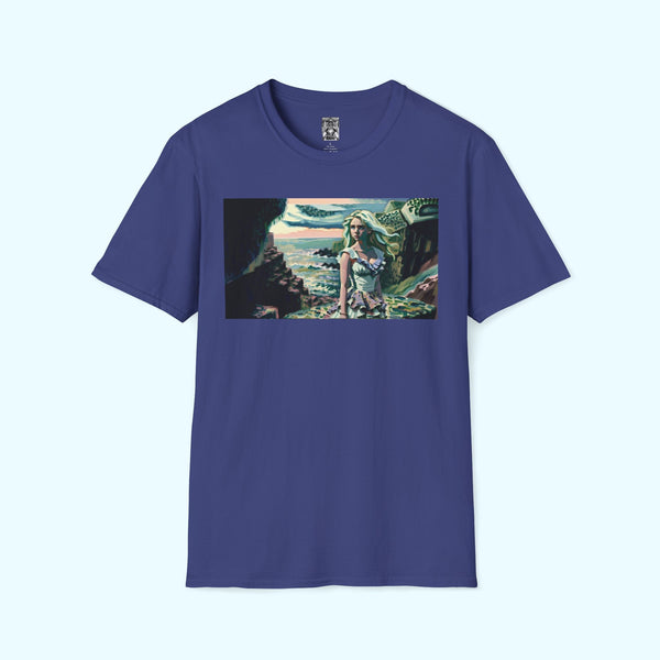 Cliff Over The Sea - Soft-Style Tee