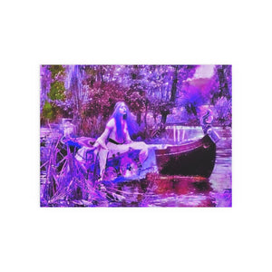 Shallot - Purple - Silk Poster
