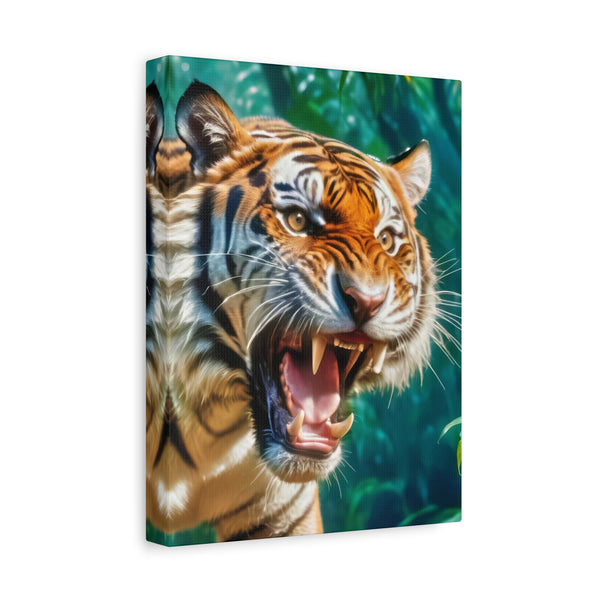 Orange Bengal - Canvas Poster