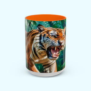 Orange Bengal - Coffee Mug - 15oz