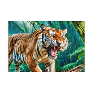 Orange Bengal - Silk Poster