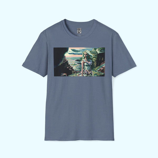 Cliff Over The Sea - Soft-Style Tee