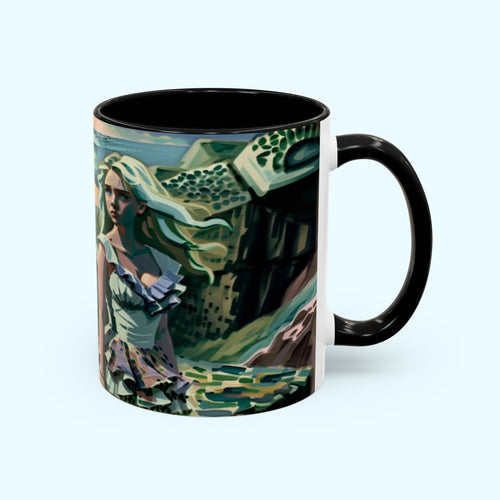 Cliff Over The Sea - Coffee Mug - 11oz