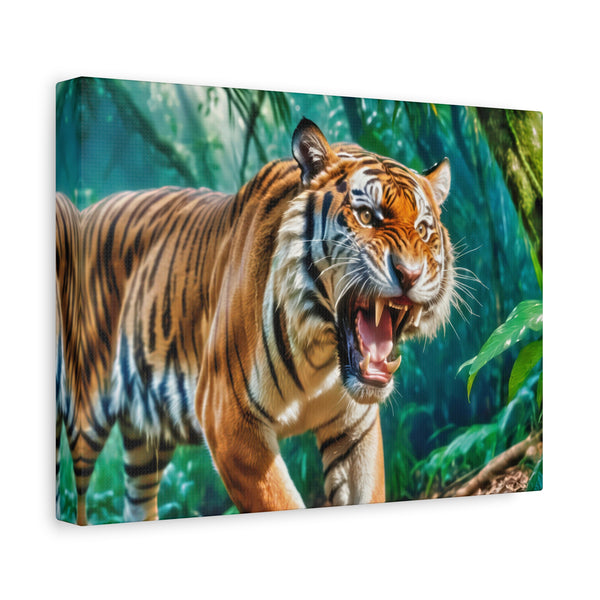 Orange Bengal - Canvas Poster