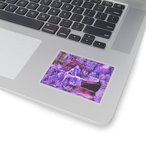 Shallot - Purple - Vinyl Rectangle Sticker