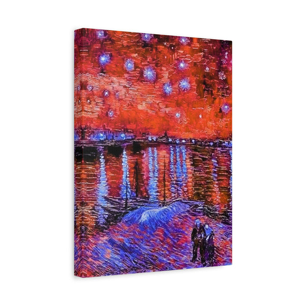 Rhone Orange - Canvas Poster