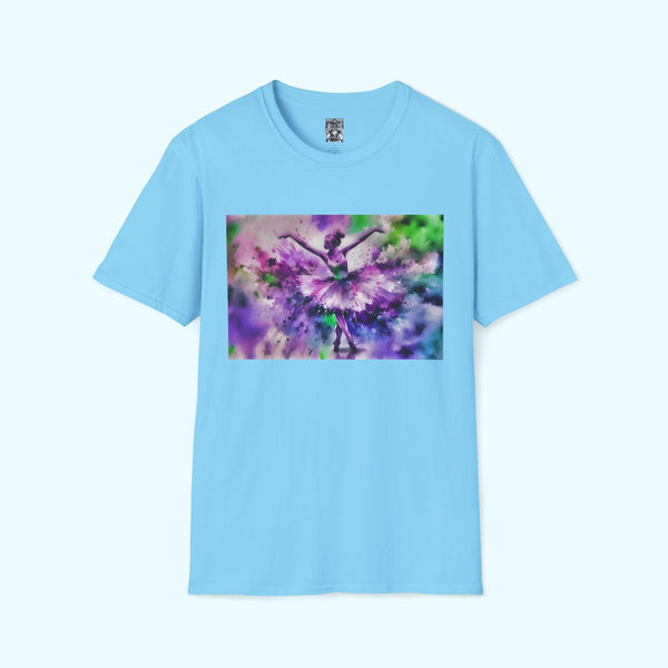 Polychrome Ballet Purple - Soft-Style Tee