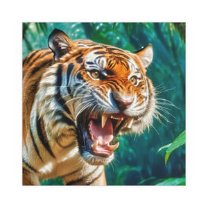 Orange Bengal - Silk Poster