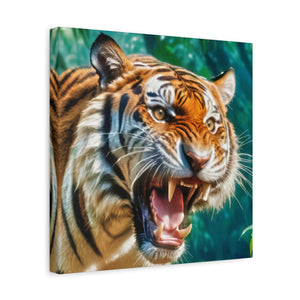 Orange Bengal - Canvas Poster