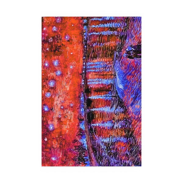 Rhone Orange - Silk Poster