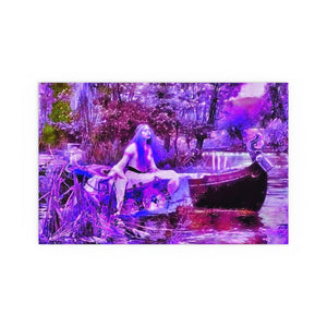 Shallot - Purple - Silk Poster