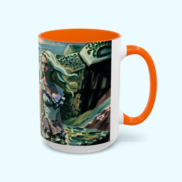 Cliff Over The Sea - Coffee Mug - 15oz