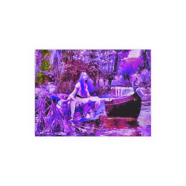 Shallot - Purple - Silk Poster