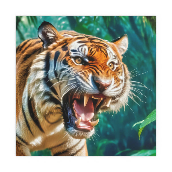 Orange Bengal - Silk Poster