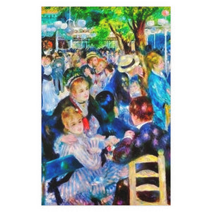 Renoir Dance Upscale - Silk Poster