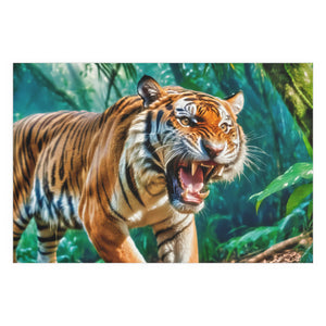 Orange Bengal - Silk Poster