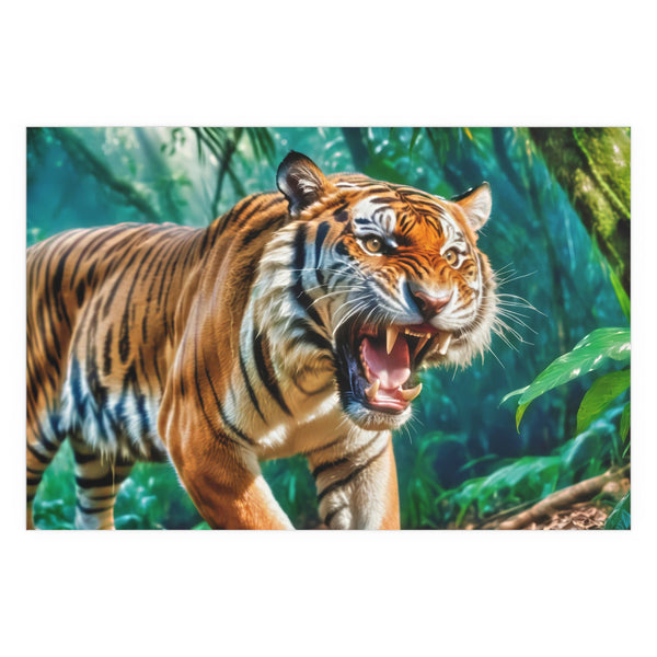 Orange Bengal - Silk Poster