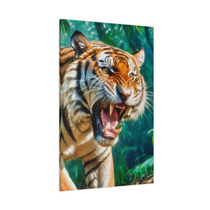 Orange Bengal - Canvas Poster