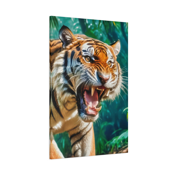Orange Bengal - Canvas Poster