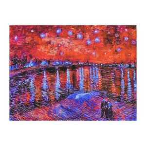 Rhone Orange - Silk Poster