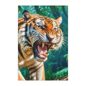 Orange Bengal - Silk Poster