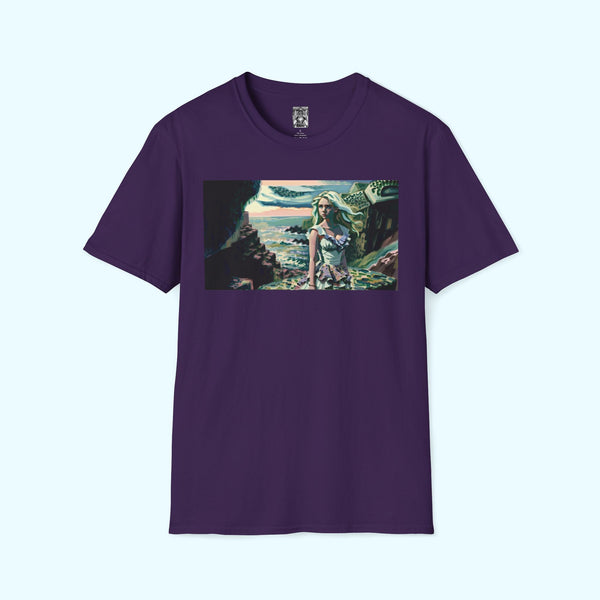 Cliff Over The Sea - Soft-Style Tee