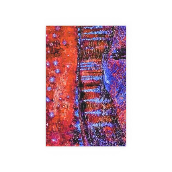 Rhone Orange - Silk Poster