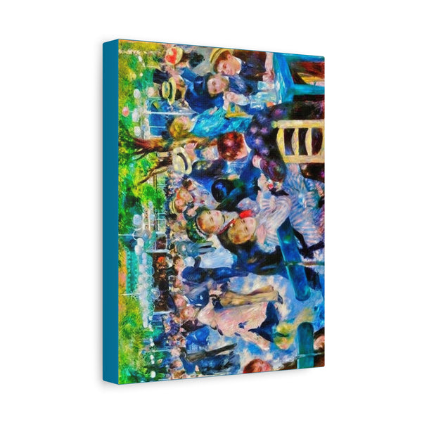 Renoir Dance Upscale - Canvas Poster