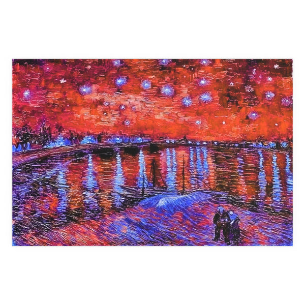 Rhone Orange - Silk Poster