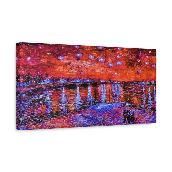 Rhone Orange - Canvas Poster