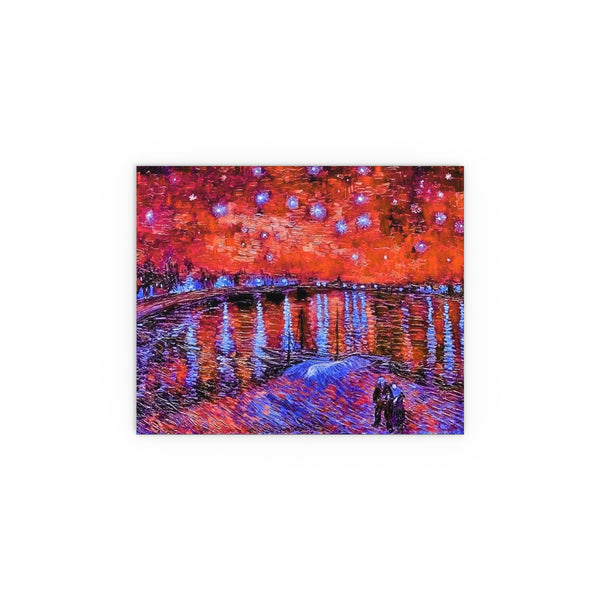 Rhone Orange - Silk Poster