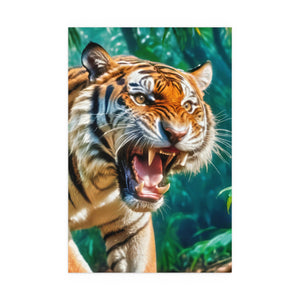 Orange Bengal - Silk Poster