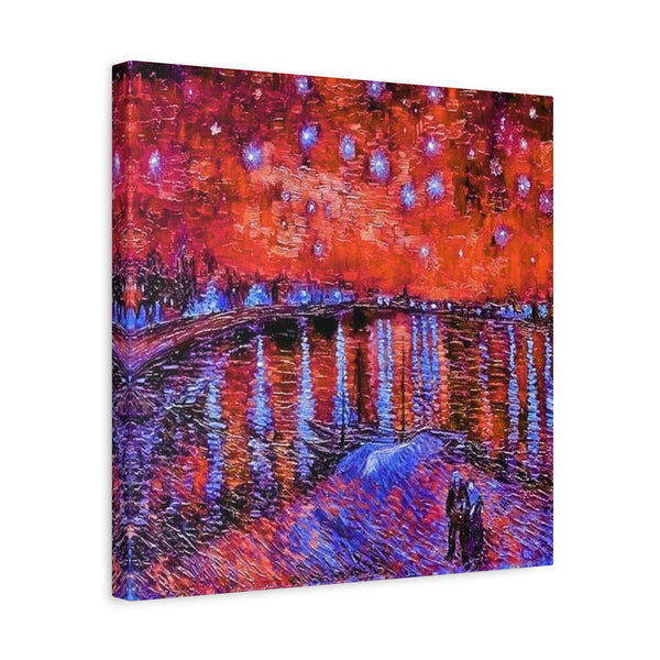 Rhone Orange - Canvas Poster