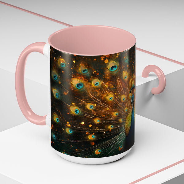 Neon Plumage - Coffee Mug - 15oz