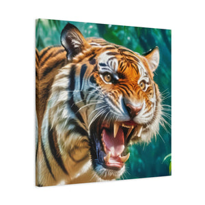 Orange Bengal - Canvas Poster