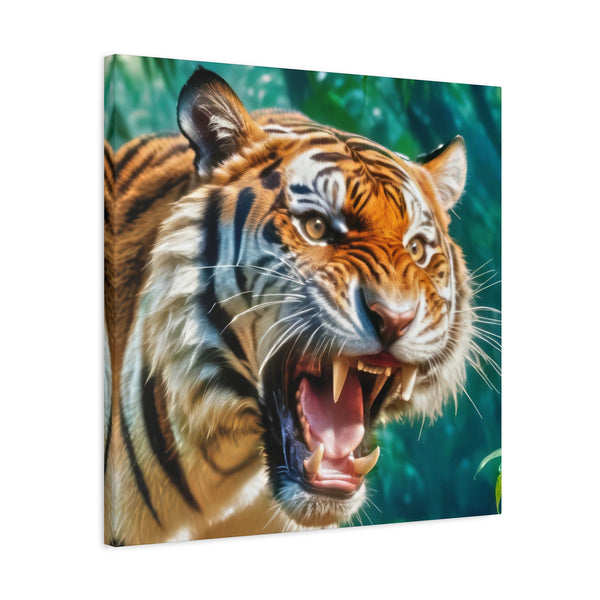 Orange Bengal - Canvas Poster