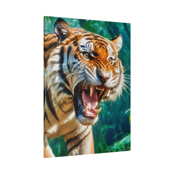 Orange Bengal - Canvas Poster