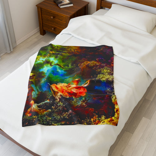 1767 Swing Upscale - Velveteen Plush Blanket