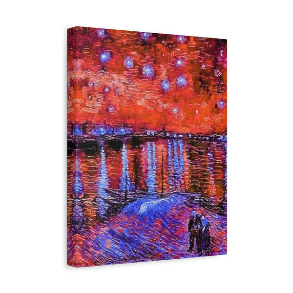 Rhone Orange - Canvas Poster