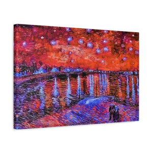 Rhone Orange - Canvas Poster