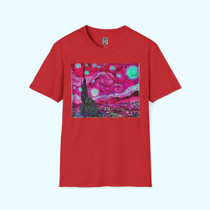 Star Night Fuchsia - Soft-Style Tee