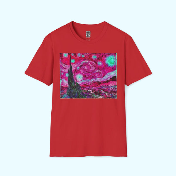 Star Night Fuchsia - Soft-Style Tee