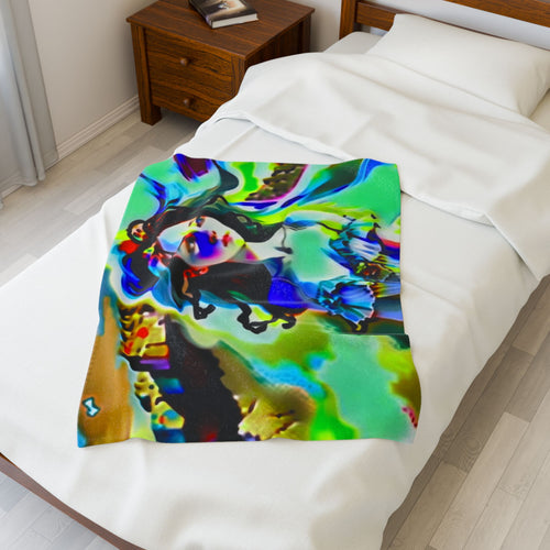 Marquise Capri - Velveteen Plush Blanket