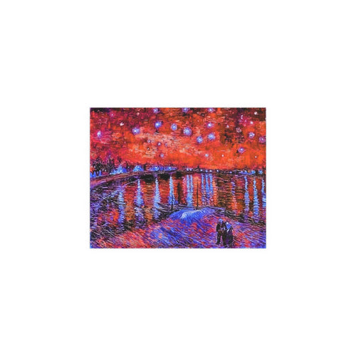 Rhone Orange - Silk Poster