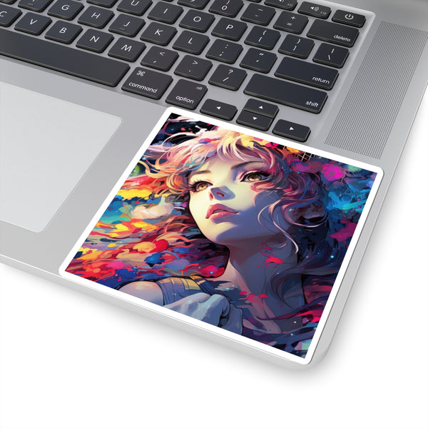 My Echoing Mind - Vinyl Square Sticker