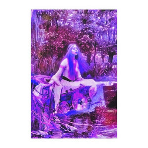 Shallot - Purple - Silk Poster