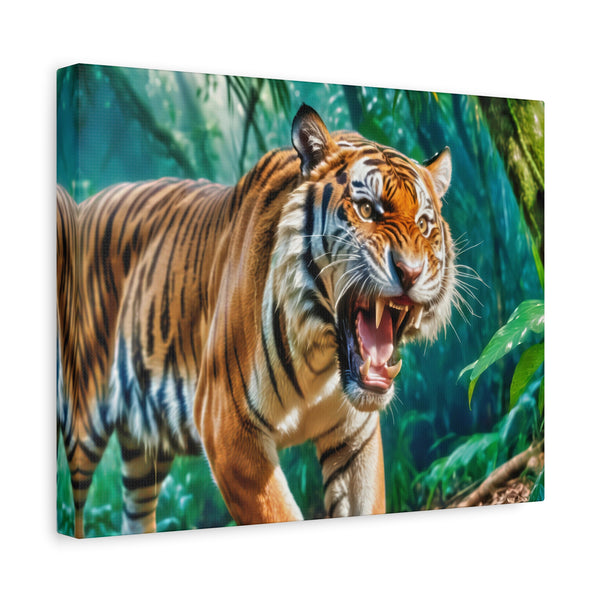 Orange Bengal - Canvas Poster